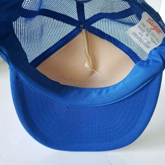 Vintage Segal,Myrtle Beach Mens Blue/White Mesh,Snapback Trucker Hat. - Picture 5 of 7
